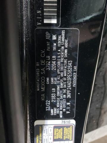 2023 KIA FORTE LX - 3KPF24AD3PE582643