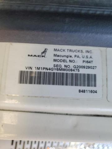 2021 MACK PINNACLE #3259111115