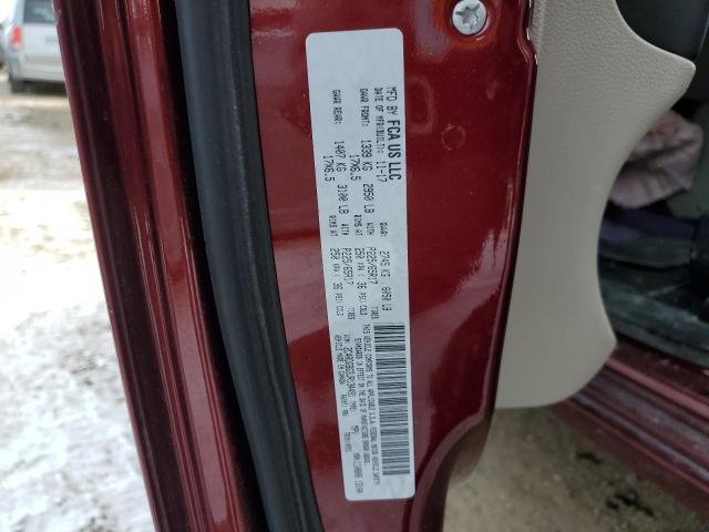 2018 DODGE GRAND CARA - 2C4RDGBG3JR134491