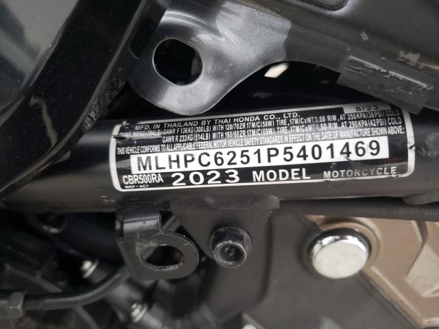 2023 HONDA CBR500 RA MLHPC6251P5401469
