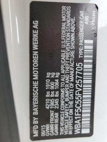 2015 BMW 228 I WBA1F5C55FV257705