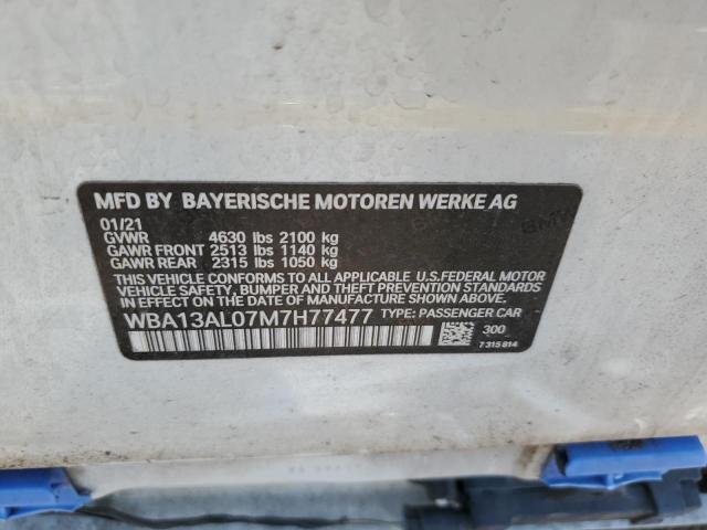 2021 BMW M235XI - WBA13AL07M7H77477