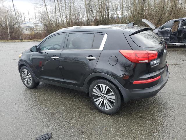 KIA SPORTAGE E 2016 black  gas KNDPCCAC1G7839768 photo #3