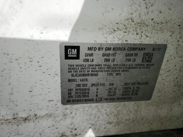 2017 BUICK ENCORE PRE - KL4CJASB8HB180465