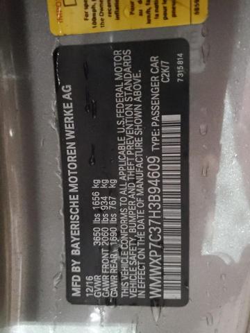 2017 MINI COOPER S - WMWXP7C37H3B94609