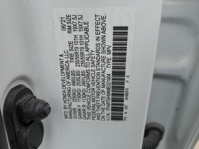 2021 HONDA CR-V TOURI - 7FART6H94ME021904