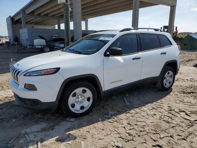 JEEP CHEROKEE S 2016 white  gas 1C4PJLAB4GW284057 photo #1