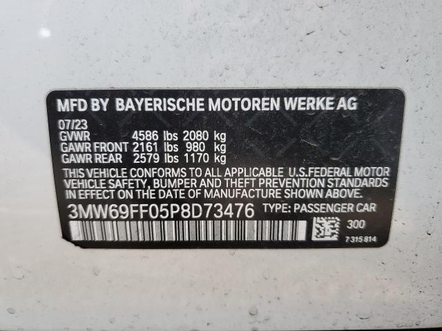 2023 BMW 330I - 3MW69FF05P8D73476