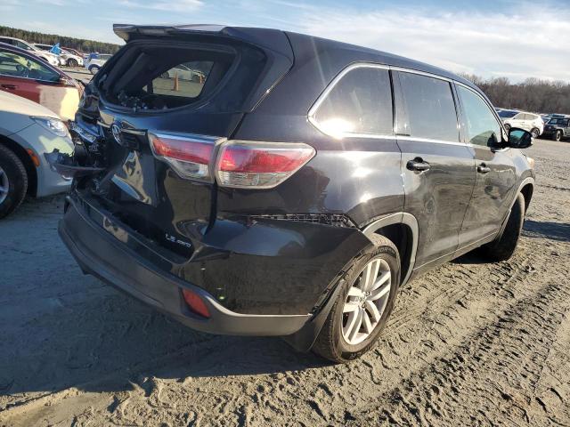Vin: 5tdbkrfh7es062603, lot: 44604455, toyota highlander le 20143
