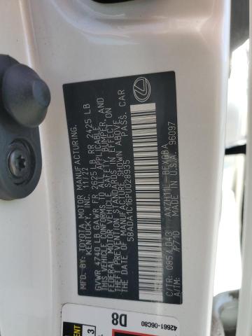 2023 LEXUS ES 300H BA 58ADA1C16PU028935
