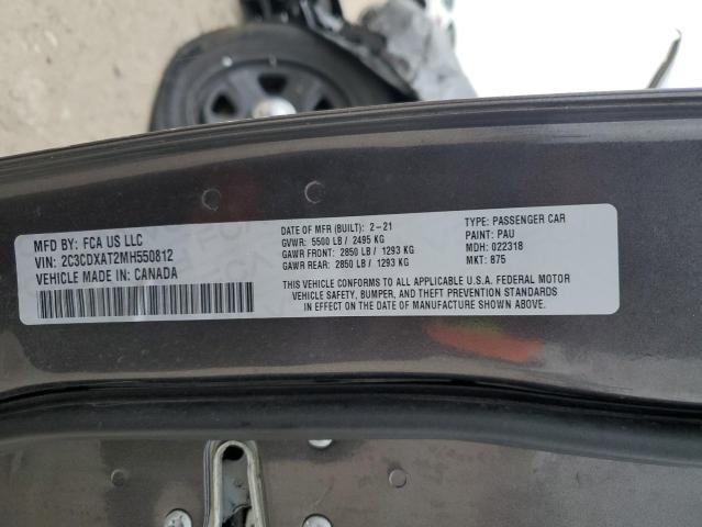 2021 DODGE CHARGER PO - 2C3CDXAT2MH550812
