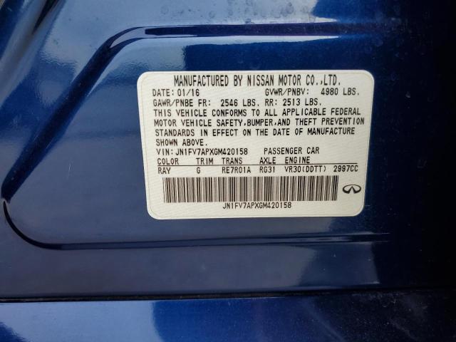 2016 INFINITI Q50 RED SP JN1FV7APXGM420158