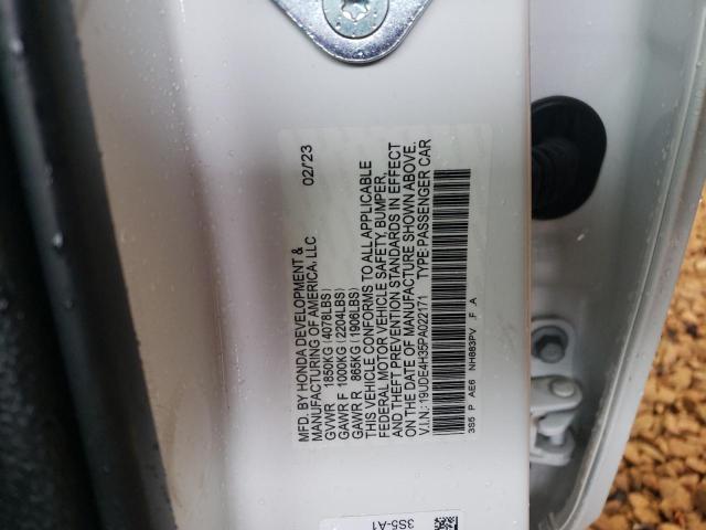 2023 ACURA INTEGRA A- - 19UDE4H35PA022171
