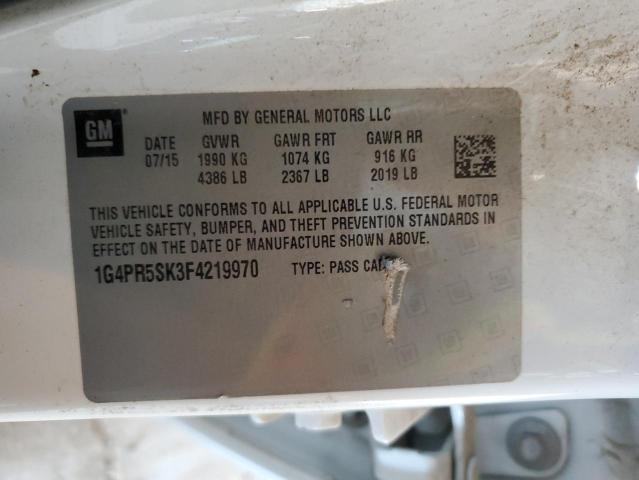 2015 BUICK VERANO CON - 1G4PR5SK3F4219970