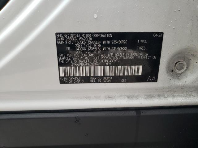 2023 SUBARU SOLTERRA P JTMABABA7PA022169