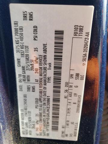 2018 FORD F150 SUPER 1FTEW1EG0JKE30861