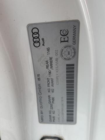 2015 AUDI RS5 WUAC6BFR6FA901974