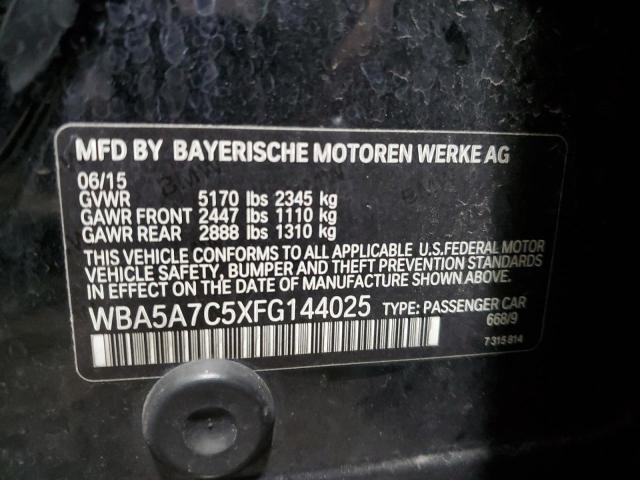2015 BMW 528 XI - WBA5A7C5XFG144025