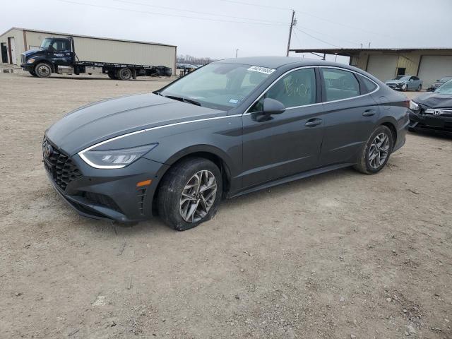HYUNDAI SONATA SEL 2021 charcoal  gas KMHL64JA8MA160908 photo #1