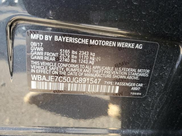 2018 BMW 540 XI WBAJE7C50JG891547