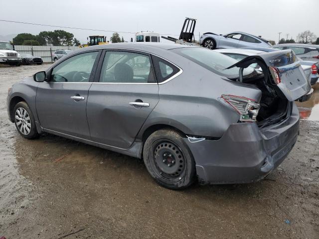 NISSAN SENTRA S 2016 gray  gas 3N1AB7AP8GY216992 photo #3