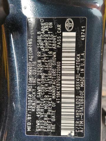 2016 TOYOTA AVALON XLE - 4T1BK1EB7GU220060
