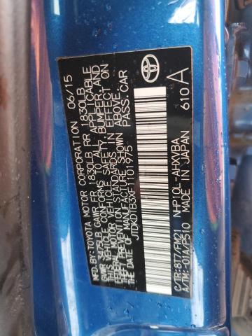 2015 TOYOTA PRIUS C - JTDKDTB3XF1101975