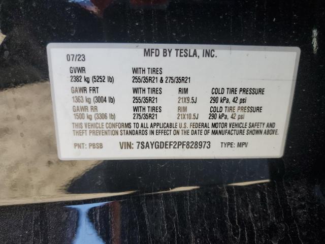 2023 TESLA MODEL Y - 7SAYGDEF2PF828973