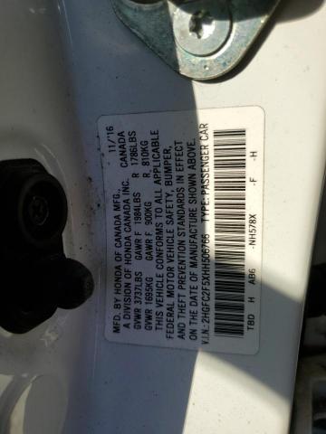 2017 HONDA CIVIC LX - 2HGFC2F5XHH506766