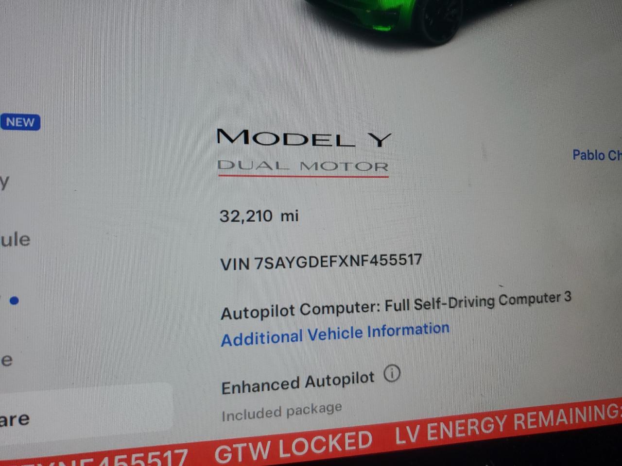 Tesla Model y 2022