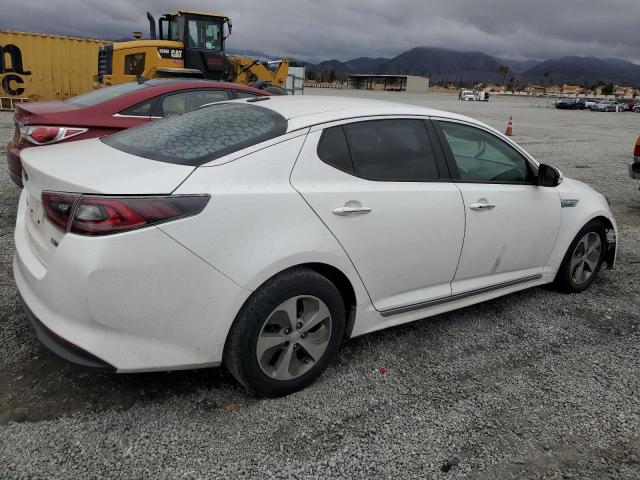 KIA OPTIMA HYB 2015 white  hybrid engine KNAGM4AD7F5078912 photo #4