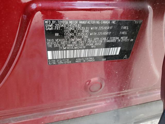 2018 TOYOTA RAV4 ADVEN - 2T3WFREVXJW424638