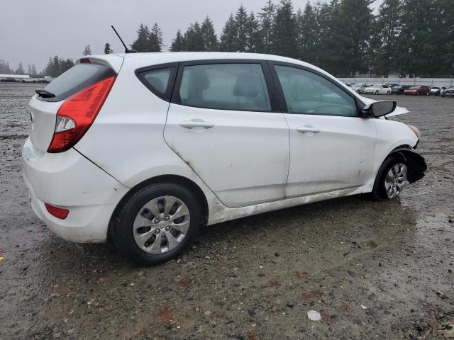 HYUNDAI ACCENT SE 2017 white  gas KMHCT5AE6HU340877 photo #4