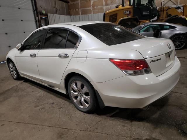 HONDA ACCORD EXL 2008 white  gas 1HGCP36858A040718 photo #3