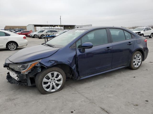 TOYOTA COROLLA LE 2021 blue  gas 5YFEPMAE9MP233857 photo #1