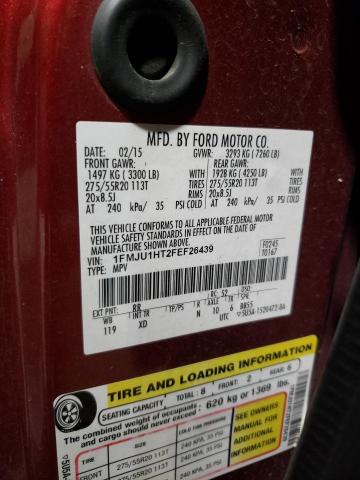 2015 FORD EXPEDITION - 1FMJU1HT2FEF26439