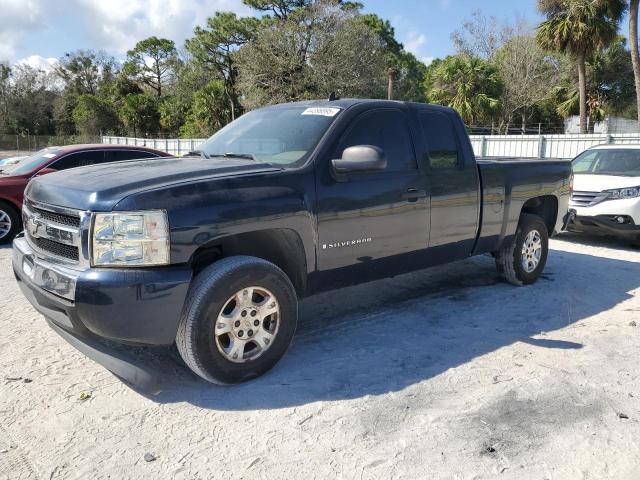 CHEVROLET SILVERADO 2008 blue  gas 1GCEC19XX8Z189766 photo #1