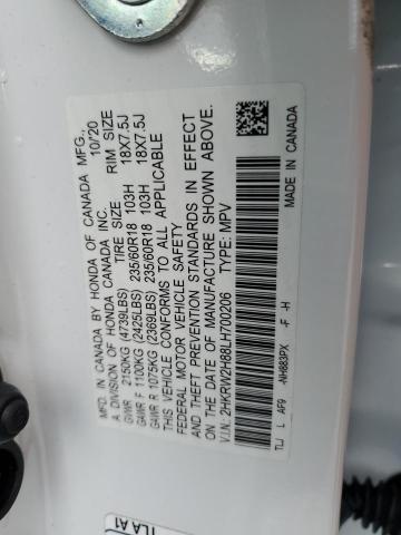 2020 HONDA CR-V EXL - 2HKRW2H88LH700206