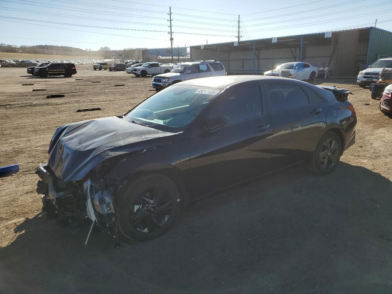 HYUNDAI ELANTRA BLUE