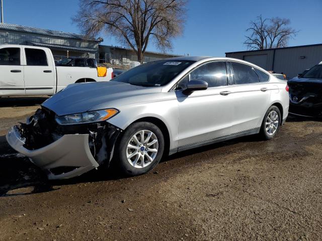 FORD FUSION S 2016 silver  gas 3FA6P0G79GR303948 photo #1