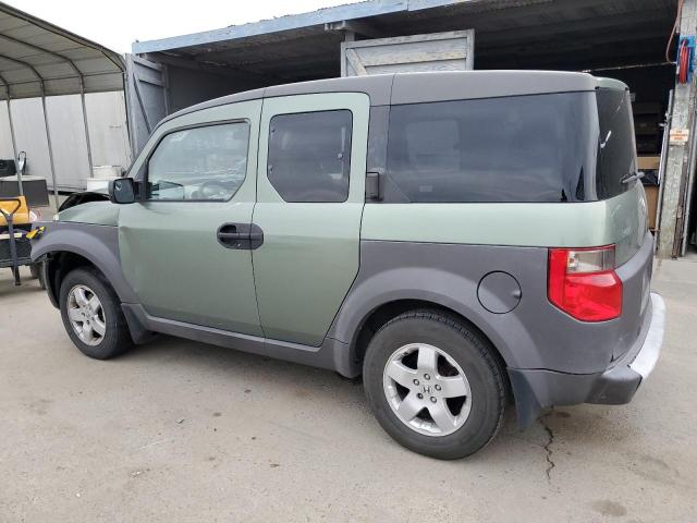 HONDA ELEMENT EX 2004 green  gas 5J6YH28614L034060 photo #3