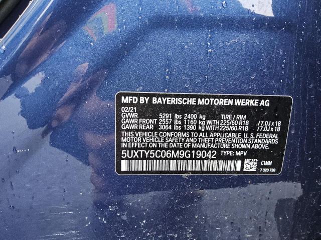 2021 BMW X3 XDRIVE3 - 5UXTY5C06M9G19042