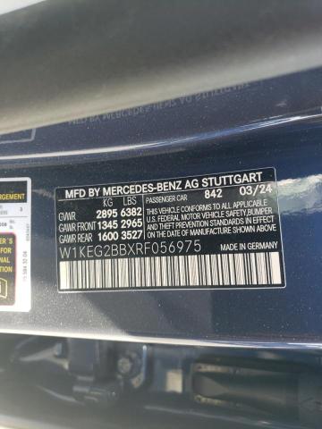2024 MERCEDES-BENZ EQE SEDAN W1KEG2BBXRF056975