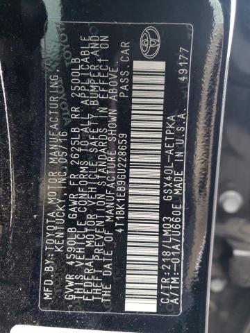 2016 TOYOTA AVALON XLE - 4T1BK1EB9GU228659