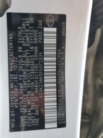 2023 TOYOTA CAMRY TRD - 4T1KZ1AK0PU072934