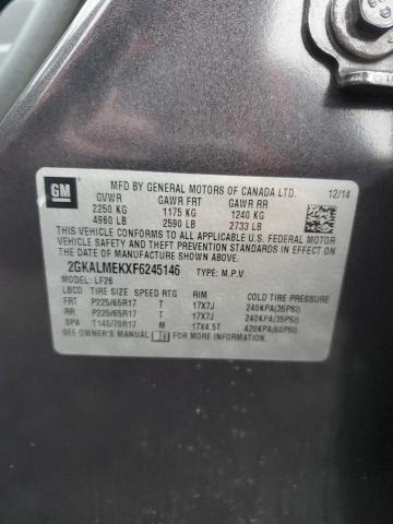 2015 GMC TERRAIN SL - 2GKALMEKXF6245146