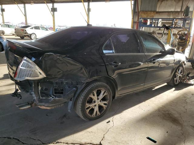 FORD FUSION SE 2012 black  gas 3FAHP0HA0CR123349 photo #4