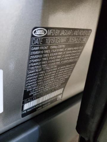 2020 LAND ROVER RANGE ROVE - SALWR2SU1LA704565