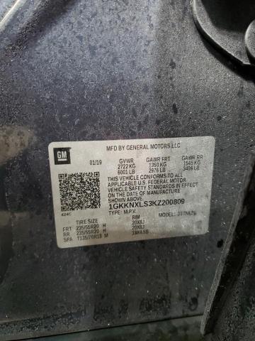 2019 GMC ACADIA DEN 1GKKNXLS3KZ200809