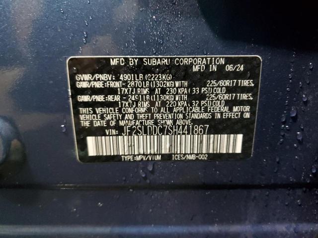 2025 SUBARU FORESTER P - JF2SLDDC7SH441867